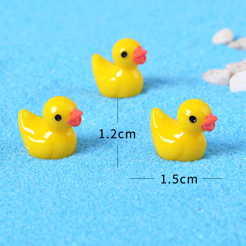 🦆Gelbe Mini-Ente Dekoration