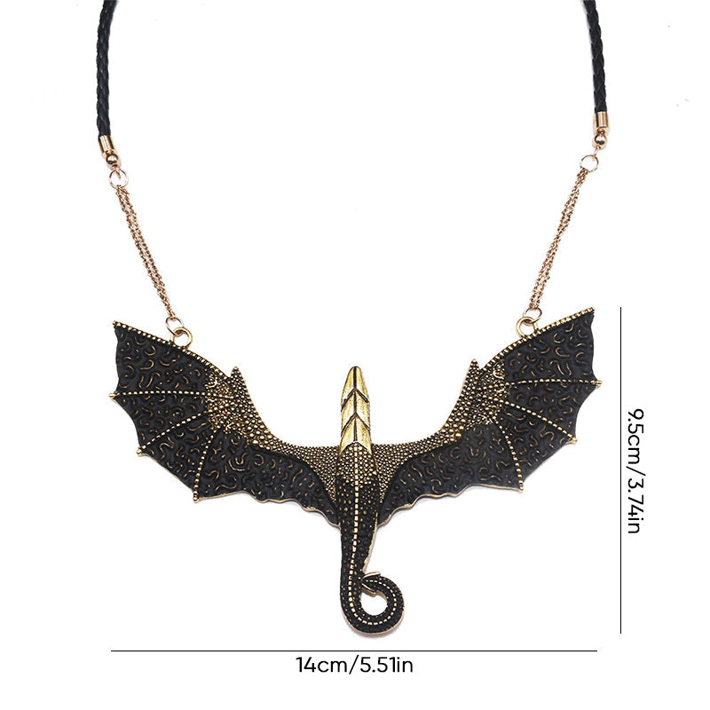 Halskette mit fliegendem Drachen