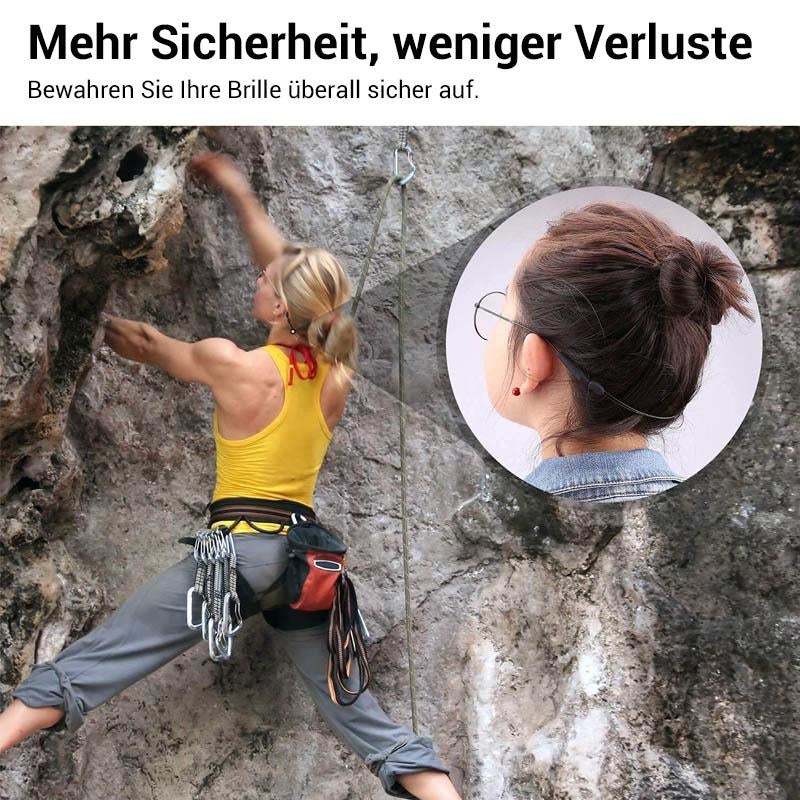 Verstellbares rutschfestes Brillenband(2 STÜCK)