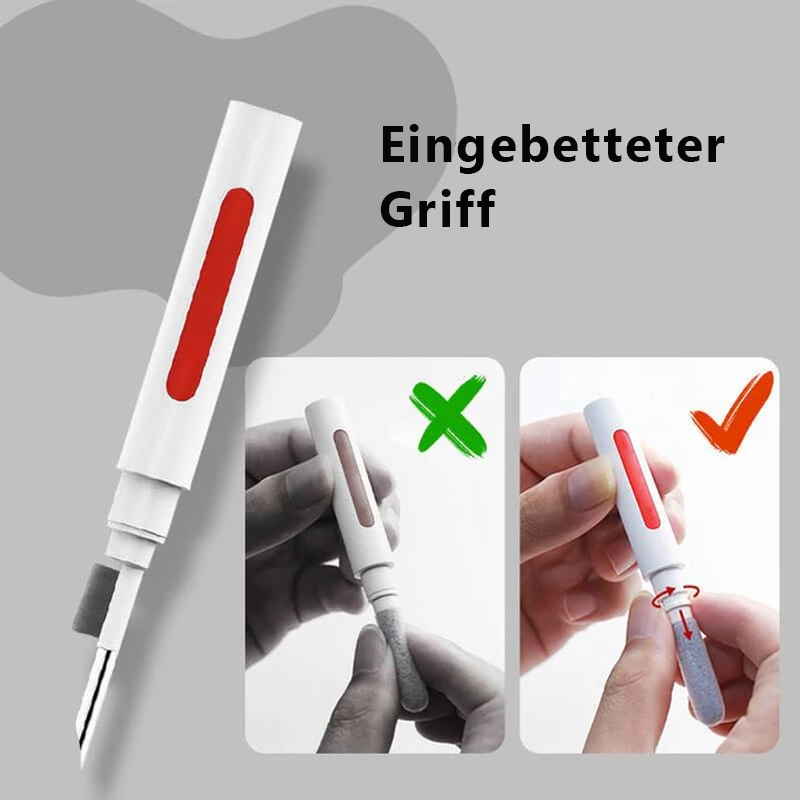 Reinigungsbürstenset für Tastatur und Kopfhörer