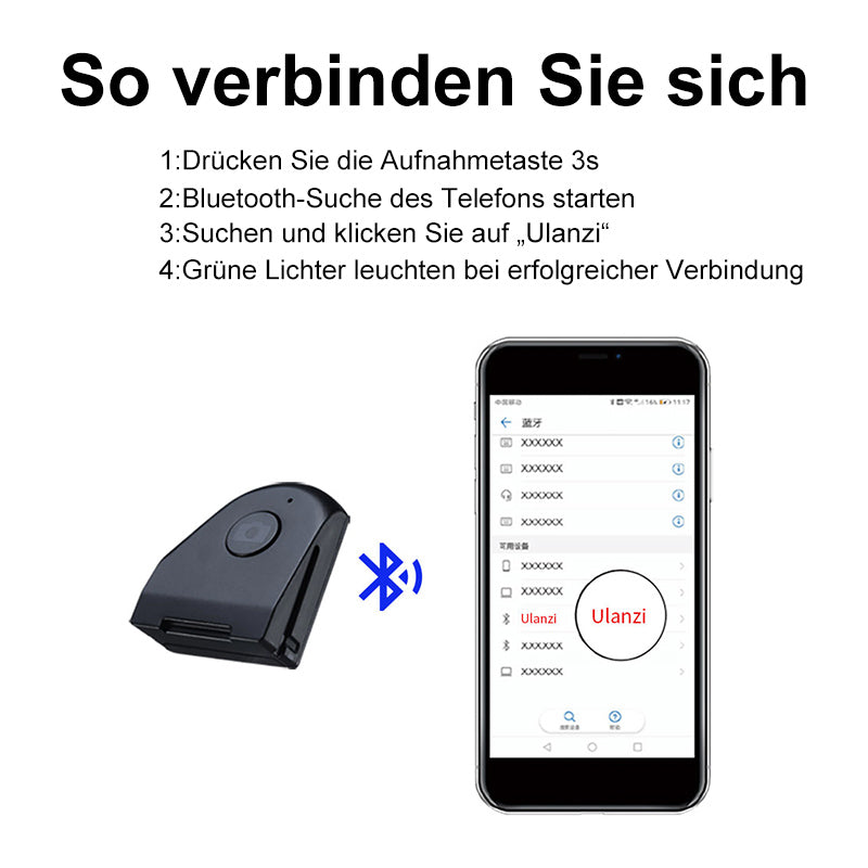 Bluetooth-Fernbedienung Kamera Helfer