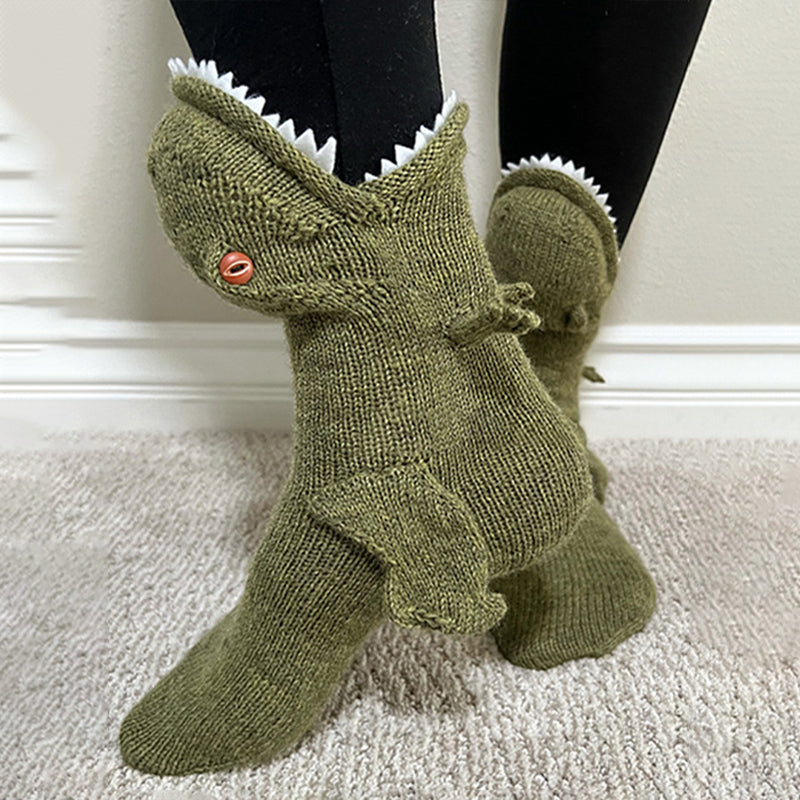 Krokodilsocken stricken