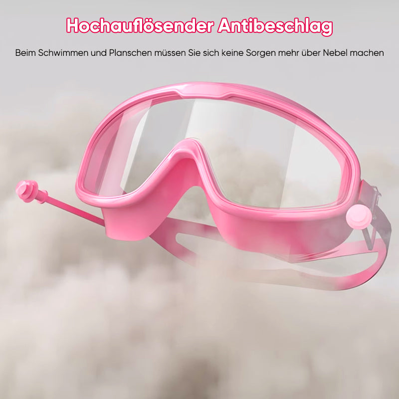 HD großem Rahmen wasserdicht und beschlagfrei Schwimmbrille