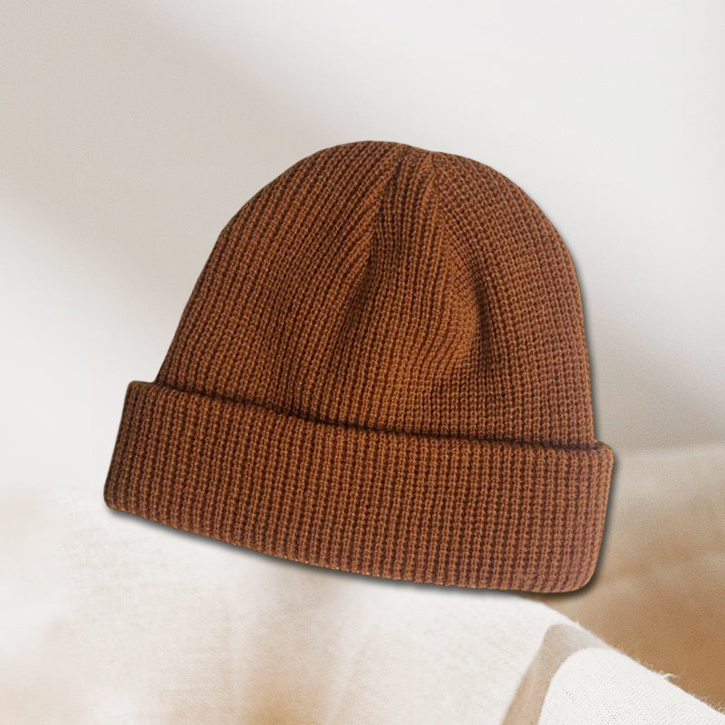 Warme Wolle Strickmütze