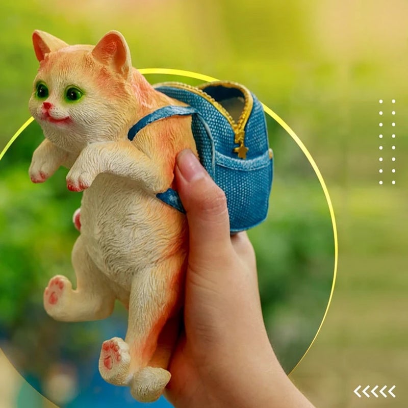 Kreative Rucksack-Kätzchen-Ornamente