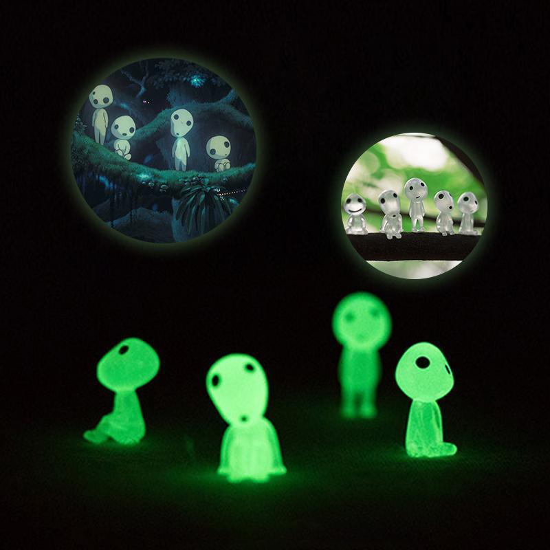 LEUCHTENDE GARTENGEIST-MINIATURFIGUREN
