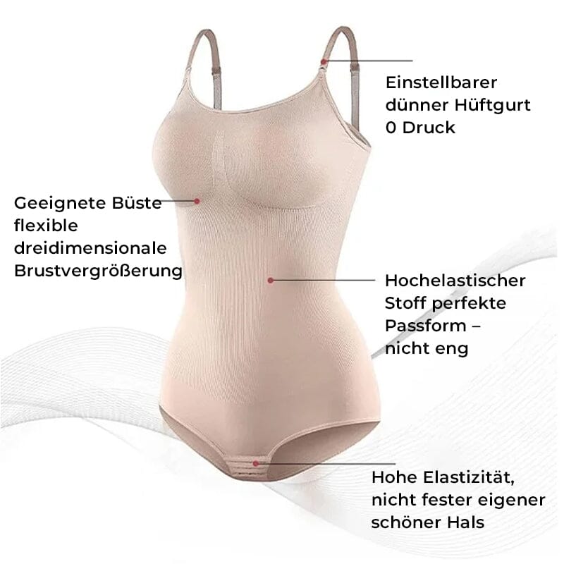 Einteilige Shapewear zur Taillenkontrolle mit Bauchkontrolle