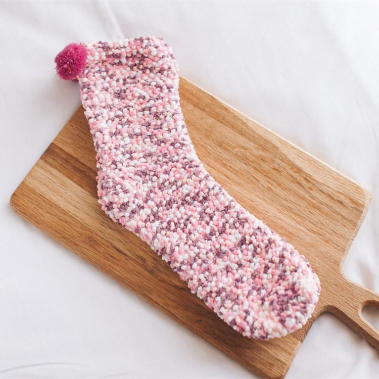 Süße Winter Fuzzy Slipper Socken
