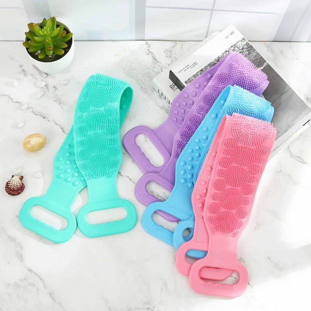 💥Silicon Body Scrubber Belt💦