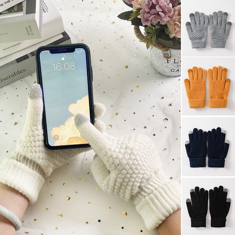 Touchscreen-Winterhandschuhe für Damen